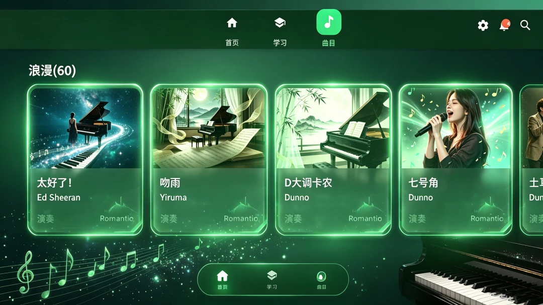 电子琴模拟音色选择