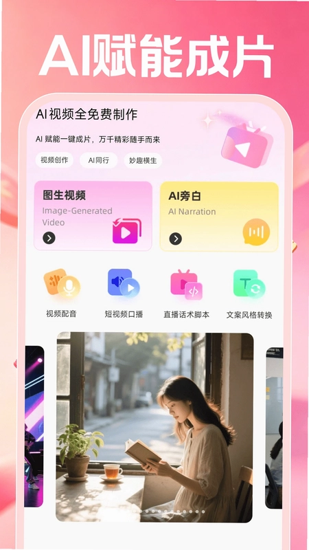 AI视频全免费制作预览图