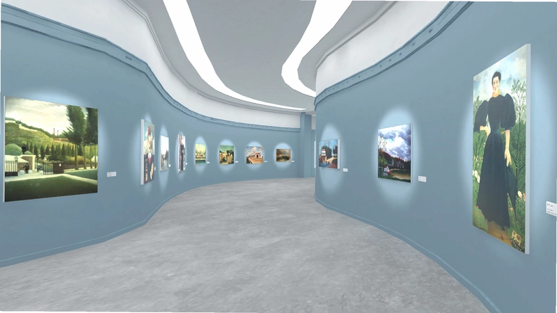 卢梭艺术展VR预览图