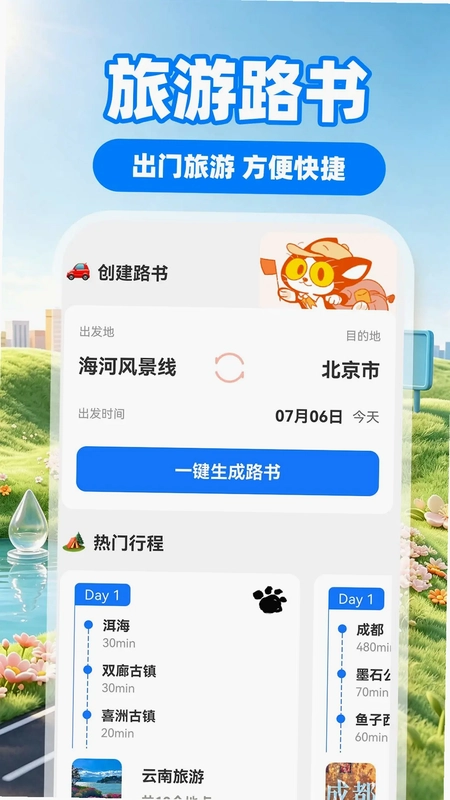 顺风车出行预览图