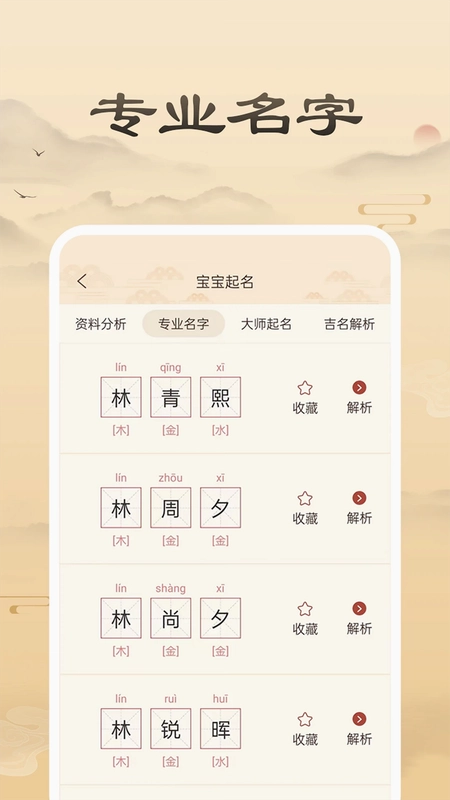 周大师起名取名预览图