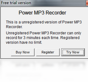 Power Mp3 Recorder 音质设置选项