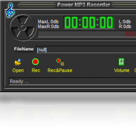 Power Mp3 Recorder 录音界面预览