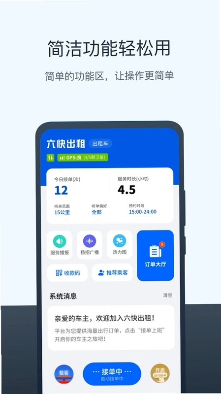 六快出租车司机预览图