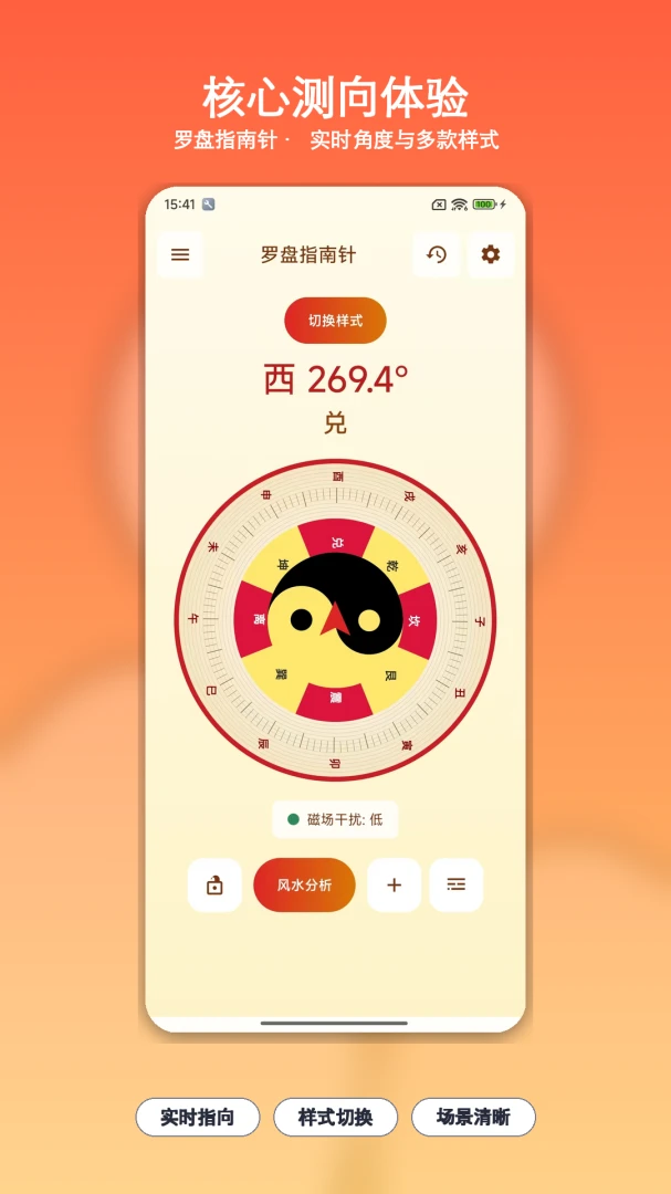 周易罗盘指南针风水布局