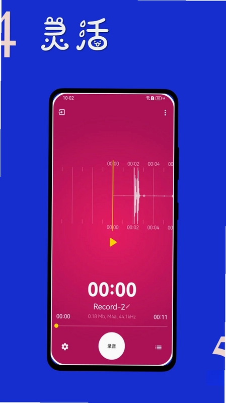 时时录音预览图