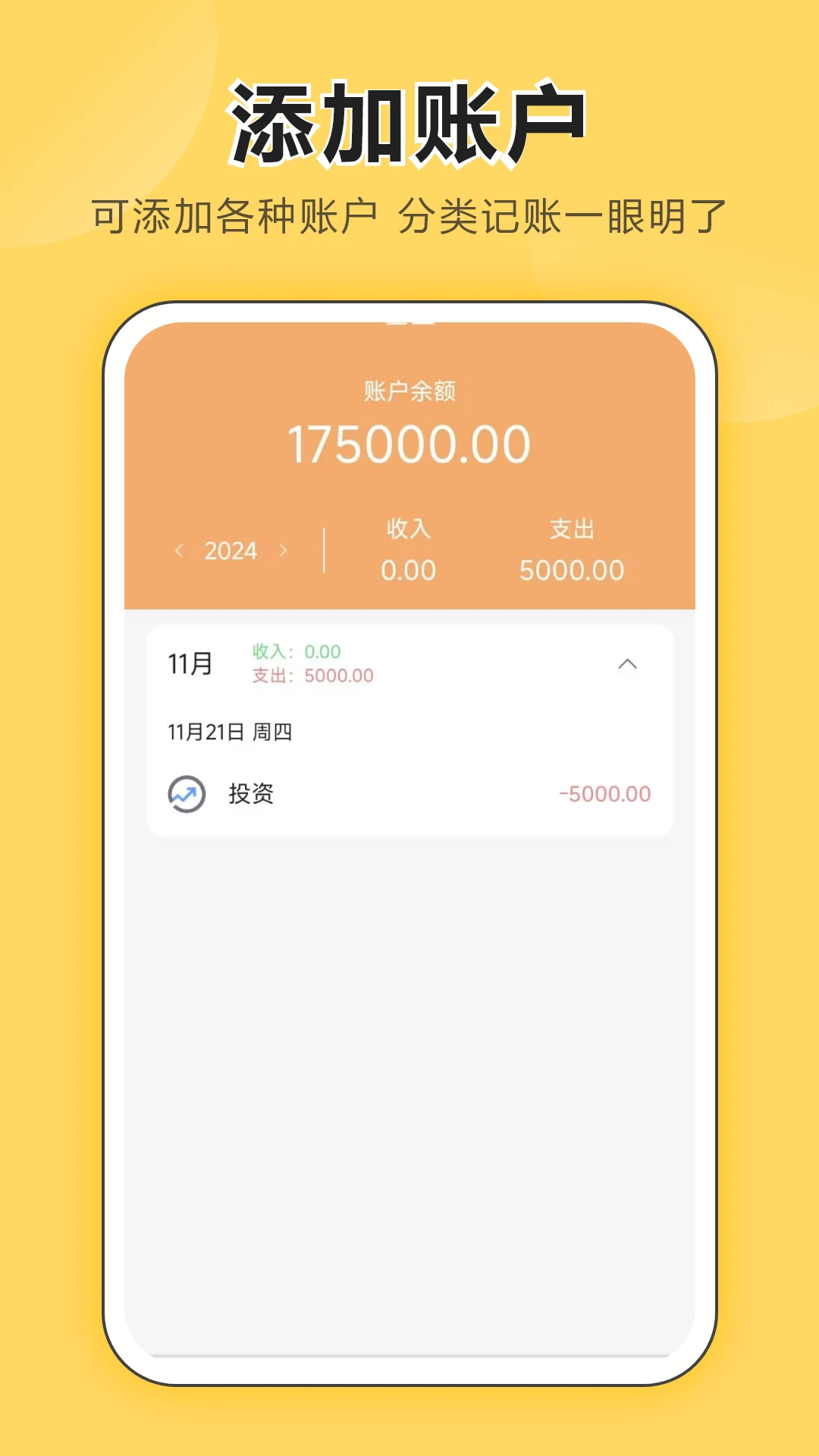 日记账预算提醒