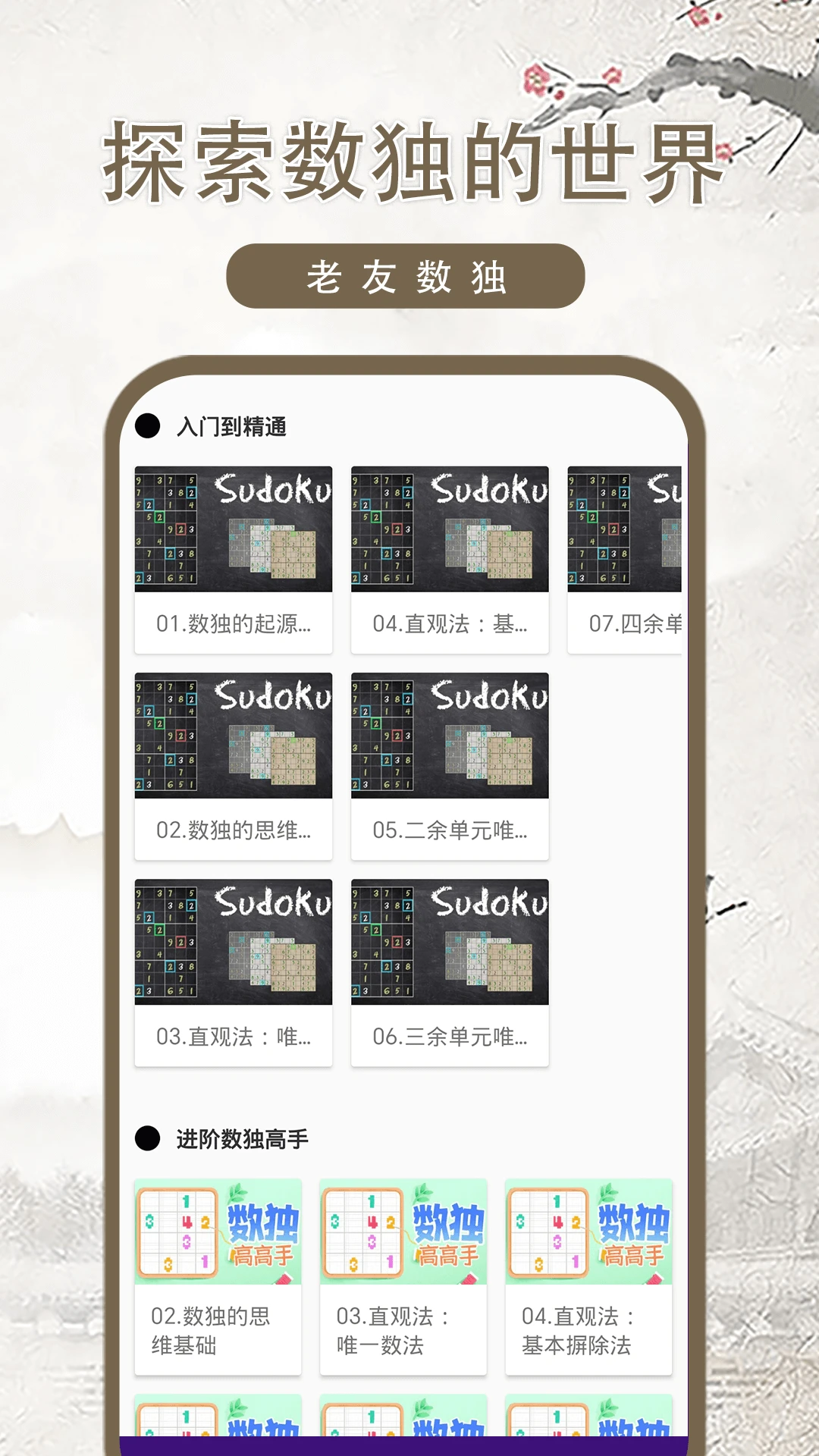 老友数独解题界面