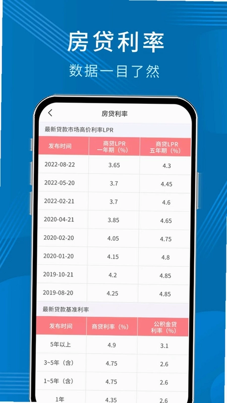 公积金贷款计算器预览图