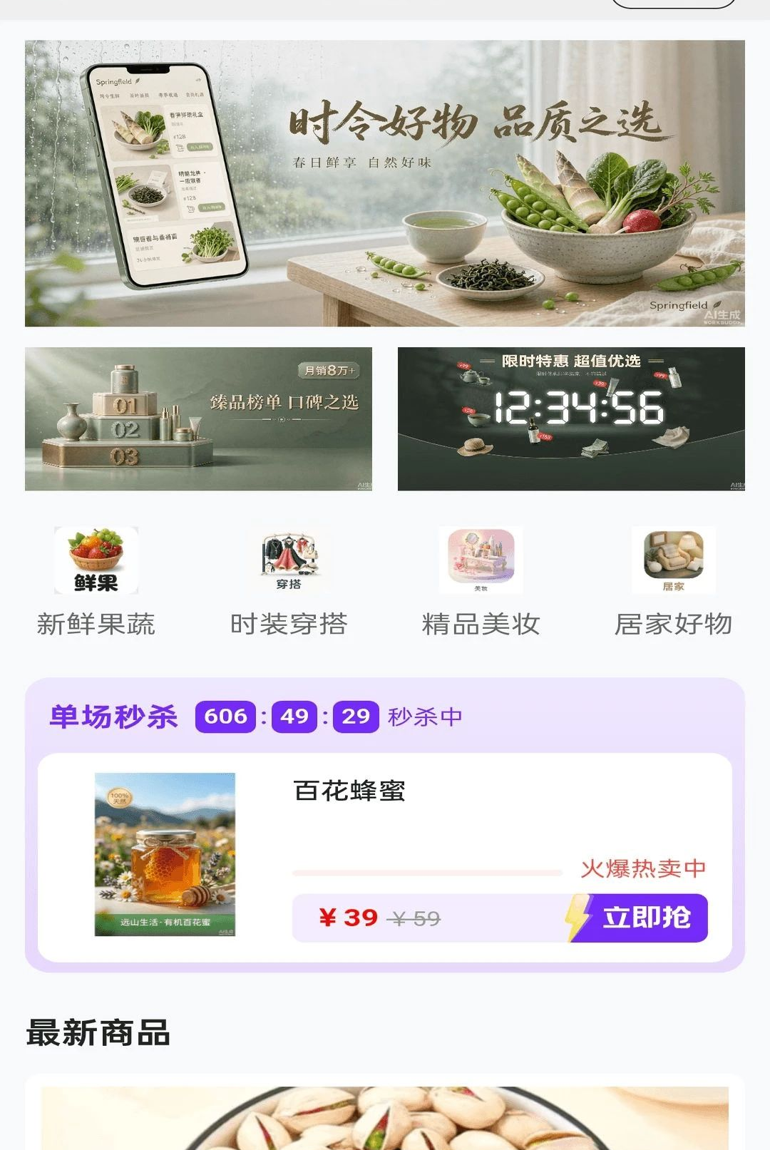 谷雨好物商品质量