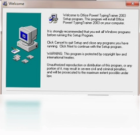Office Power! TypingTrainer 2003 for Microsoft WordԤ��ͼ