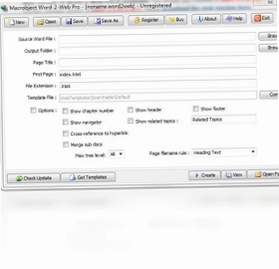 Macrobject Word-2-Web Converter预览图