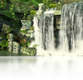 Mayan瀑布3D屏保预览图