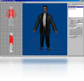 MilkShape 3D界面预览