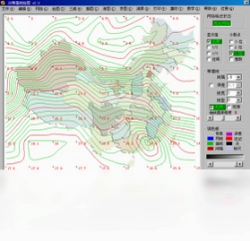 3D等值线绘图软件预览图