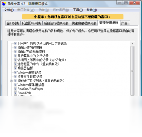 隐身专家界面预览