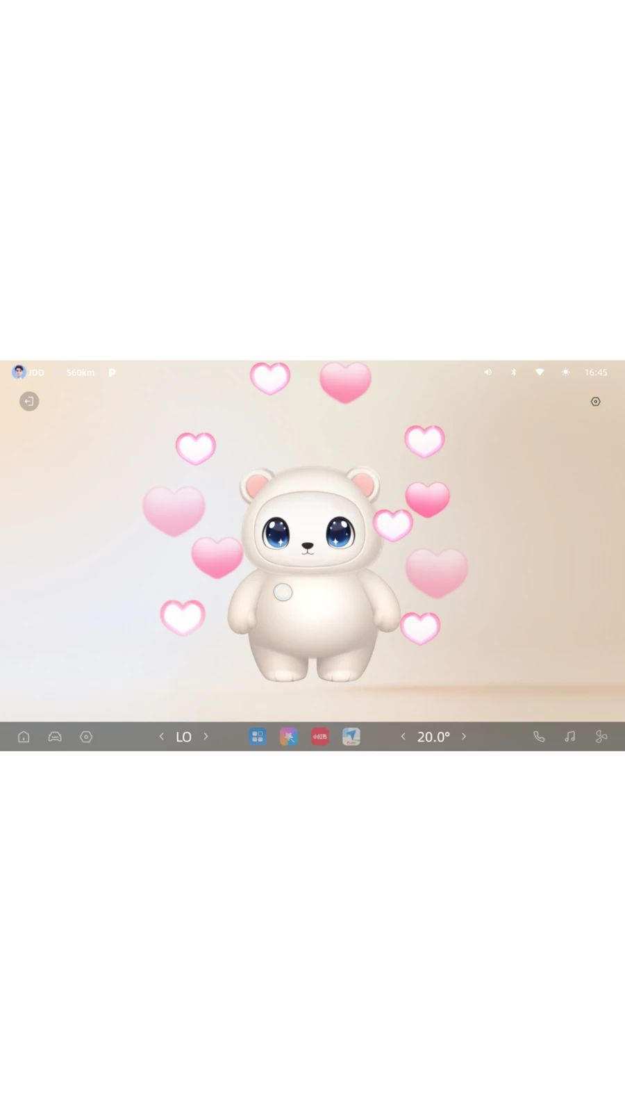 Bulu车载虚拟宠物界面截图