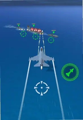 战机打击空战预览图