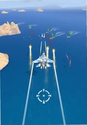 战机打击空战预览图