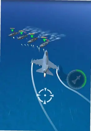 战机打击空战预览图