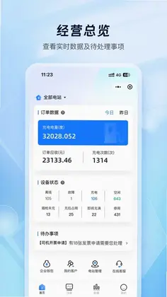 云快充商家管理预览图