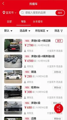 同城婚车预览图