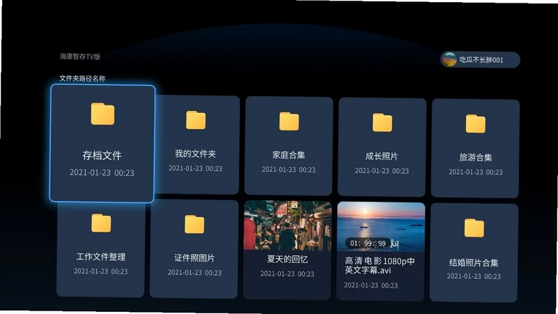 海康智存电视版app预览图