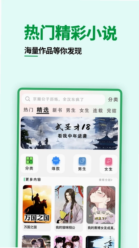 爽文小说预览图