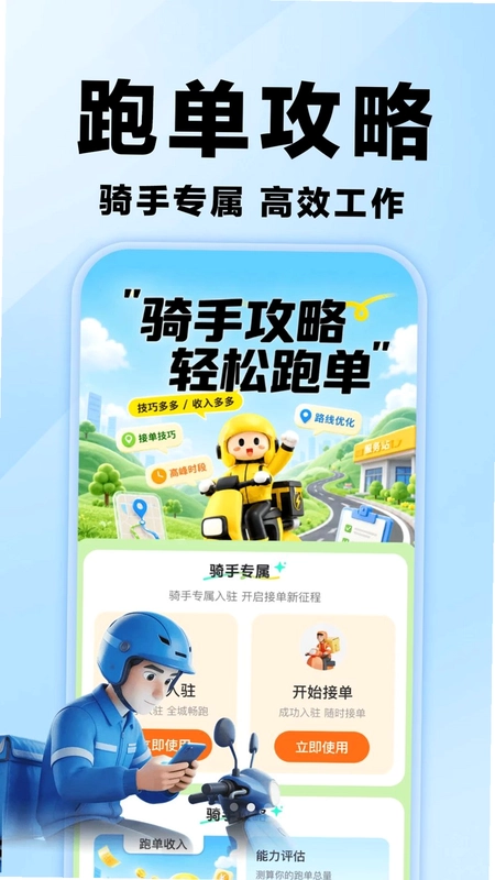 外卖众包骑手送预览图