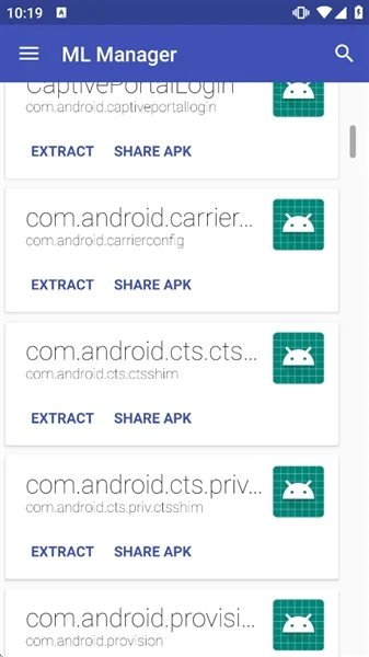 ML Manager APK提取器预览图