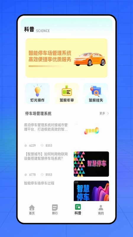 速停车预览图
