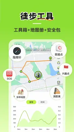 徒步轨迹最新版预览图