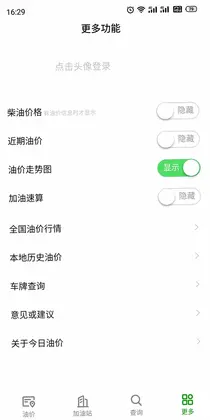 今日油价预览图