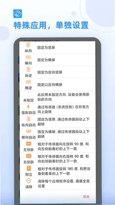 屏幕方向预览图