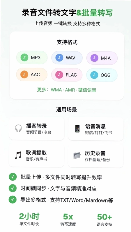 录音文字转换配音预览图