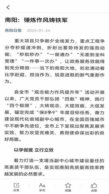南阳政务预览图