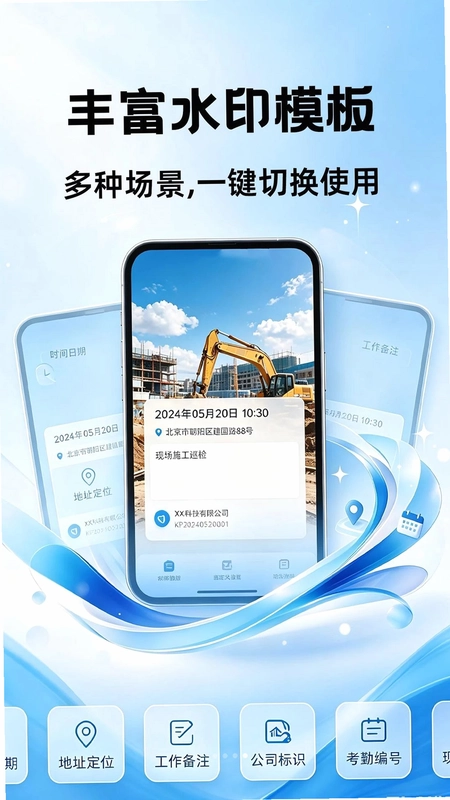 水印相机定位全免拍照预览图