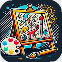 手绘涂鸦画板