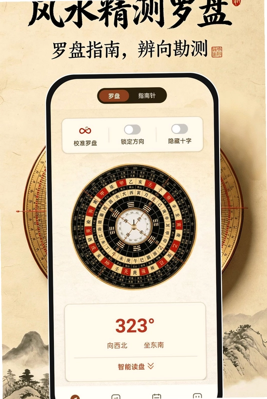 风水精测罗盘app预览图