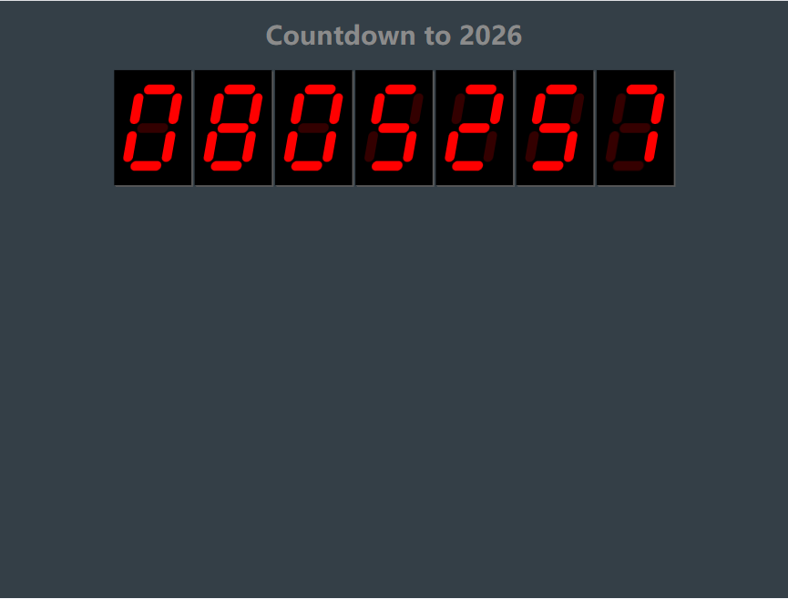 倒数DayMatter 2026年倒计时设置界面