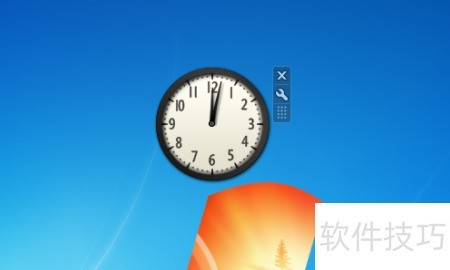 桌面时钟助手设置方法 位置透明度时间格式调整