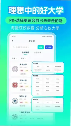 志愿填报高考排名预览图