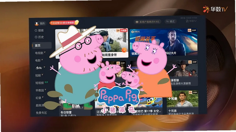 华数TV软件预览图