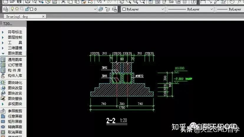 天正建筑图形变成块方法配图