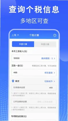 个人所得税申报预览图