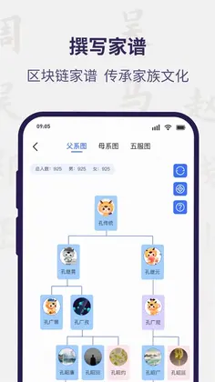 宗谱链预览图