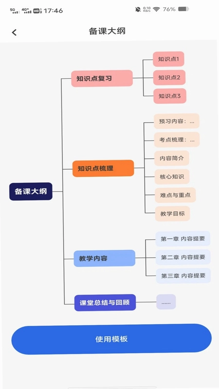 手机免费思维导图预览图