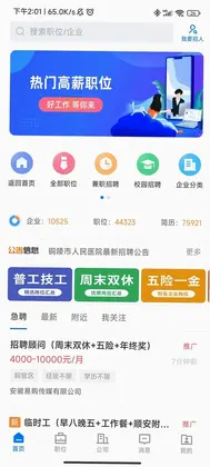铜陵人才网预览图