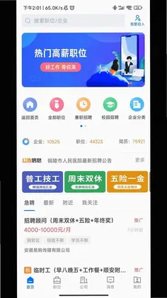 铜陵人才网预览图