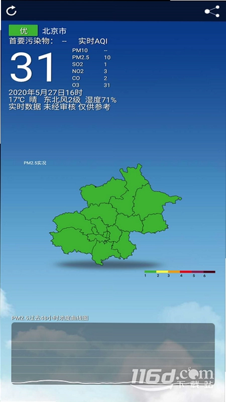 北京空气质量预览图